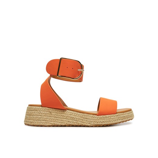 Espadryle DeeZee QS276-1 Pomarańczowy ze sklepu eobuwie.pl w kategorii Espadryle damskie - zdjęcie 182067628
