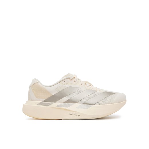 Buty do biegania adidas Adizero Evo Sl JR5841 Beżowy ze sklepu eobuwie.pl w kategorii Buty sportowe damskie - zdjęcie 182067666