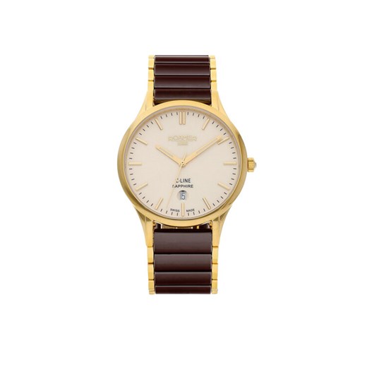 Zegarek Roamer C-Line 658833 48 35 63 Brązowy ze sklepu eobuwie.pl w kategorii Zegarki - zdjęcie 182067765