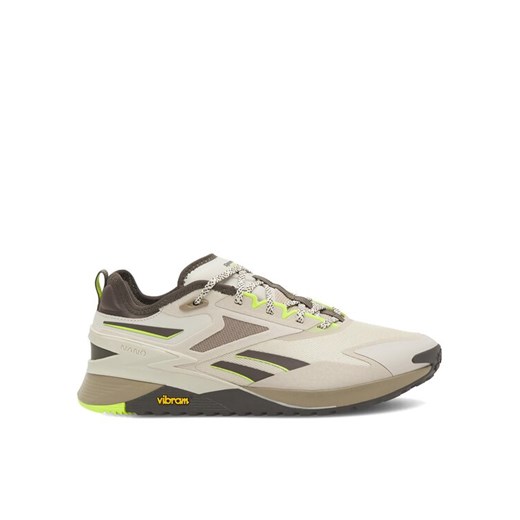 Buty na siłownię Reebok Nano X3 Adventure 100069914 Beżowy ze sklepu eobuwie.pl w kategorii Buty sportowe damskie - zdjęcie 182067906