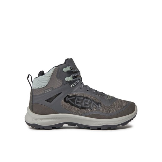 Trekkingi Keen Nxis Evo Wp 1026880 Szary ze sklepu eobuwie.pl w kategorii Buty trekkingowe damskie - zdjęcie 182067965