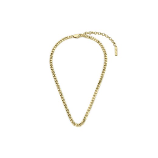 Naszyjnik Luv AJ Classiquw Skinny Curb Chain (5mm) CORE22-N-CSCC-G Złoty ze sklepu eobuwie.pl w kategorii Naszyjniki - zdjęcie 182068158