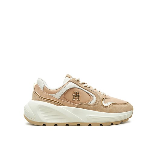 Sneakersy Tommy Hilfiger Chunky Fashion Runner FW0FW08129 Różowy ze sklepu eobuwie.pl w kategorii Buty sportowe damskie - zdjęcie 182068205