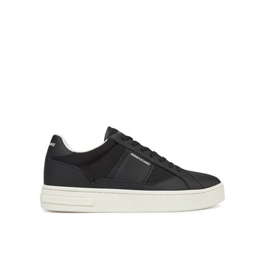 Sneakersy Armani Exchange XUX241 XV911 K001 Czarny ze sklepu eobuwie.pl w kategorii Buty sportowe męskie - zdjęcie 182068206