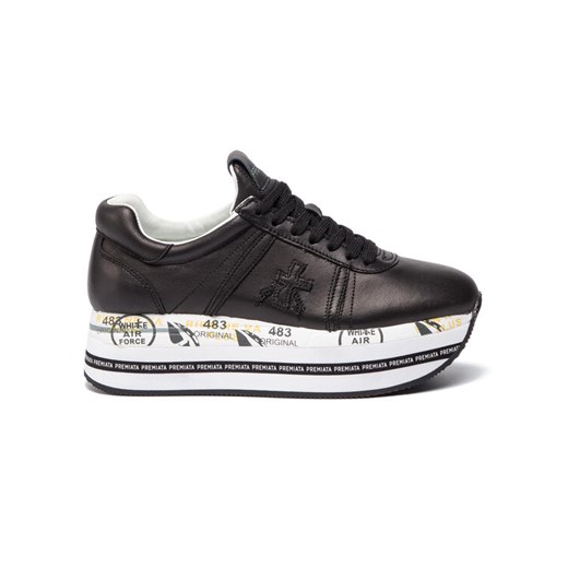 Sneakersy Premiata Beth 3873 Czarny ze sklepu eobuwie.pl w kategorii Buty sportowe damskie - zdjęcie 182068238