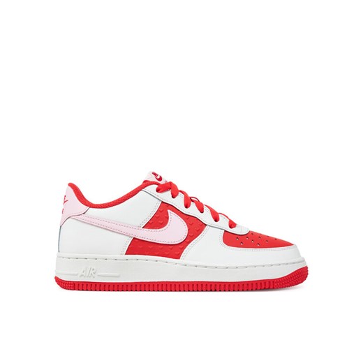 Sneakersy Nike Air Force 1 Bg HV5165 121 Czerwony ze sklepu eobuwie.pl w kategorii Buty sportowe damskie - zdjęcie 182068248
