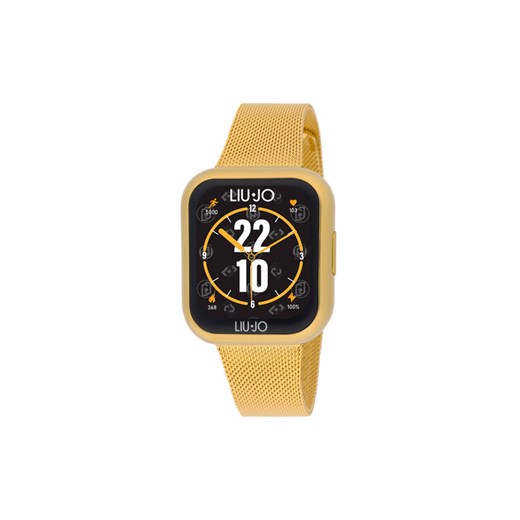 Smartwatch Liu Jo Voice Mini SWLJ149 Złoty ze sklepu eobuwie.pl w kategorii Zegarki - zdjęcie 182068295
