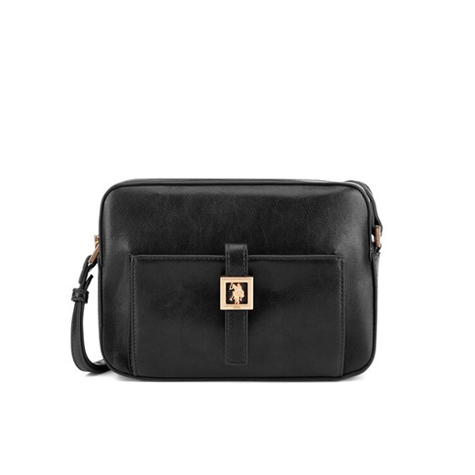 Torebka U.S. Polo Assn. BIUXT8502WVP Czarny ze sklepu eobuwie.pl w kategorii Listonoszki - zdjęcie 182068306