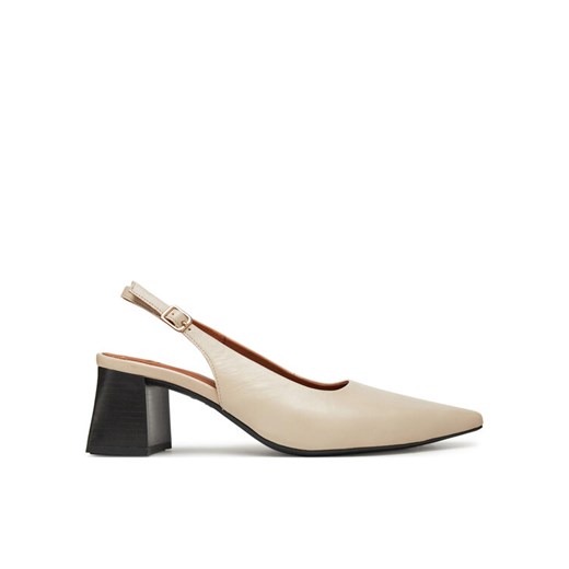 Sandały Vagabond Shoemakers Altea 5740-401-02 Beżowy ze sklepu eobuwie.pl w kategorii Czółenka - zdjęcie 182068386