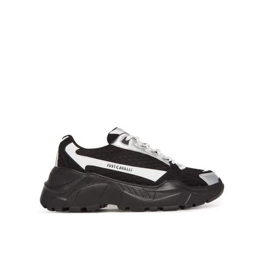 Sneakersy Just Cavalli 78RA3SL3 Czarny ze sklepu eobuwie.pl w kategorii Buty sportowe damskie - zdjęcie 182068429