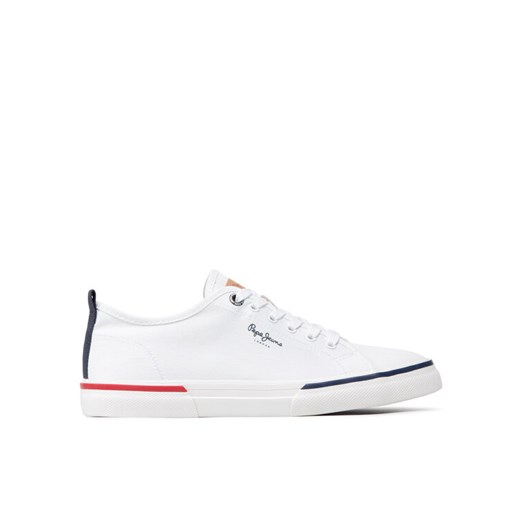 Tenisówki Pepe Jeans Kenton Smart 22 PMS30811 Biały ze sklepu eobuwie.pl w kategorii Trampki męskie - zdjęcie 182068475