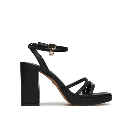 Sandały Nine West TS6197-01 Czarny ze sklepu eobuwie.pl w kategorii Sandały damskie - zdjęcie 182068595