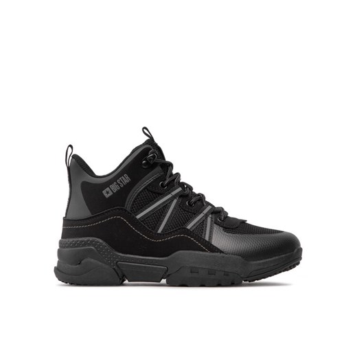 Trzewiki Big Star Shoes KK274218 Czarny ze sklepu eobuwie.pl w kategorii Buty zimowe dziecięce - zdjęcie 182068655