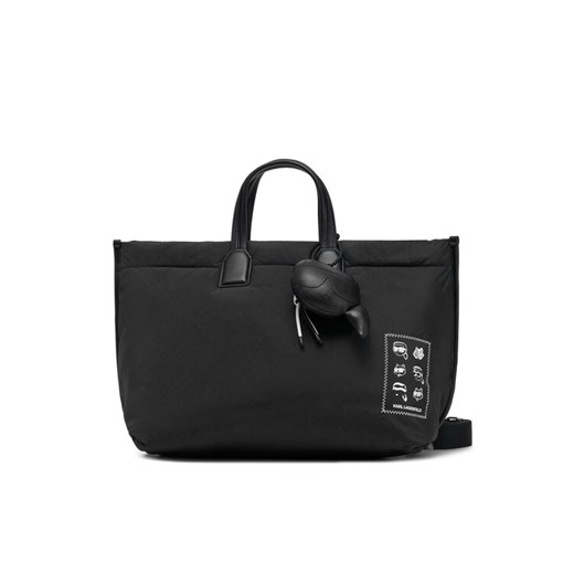 Torebka KARL LAGERFELD A1W30206 Czarny Karl Lagerfeld 00 eobuwie.pl