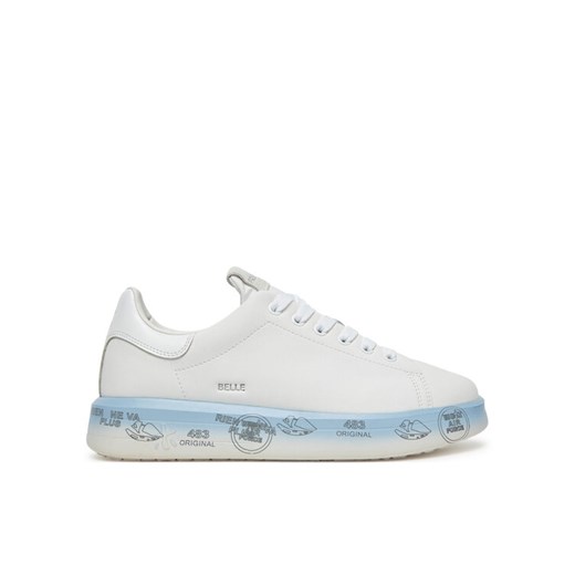 Sneakersy Premiata Belle Var 7449 Biały ze sklepu eobuwie.pl w kategorii Buty sportowe damskie - zdjęcie 182068685