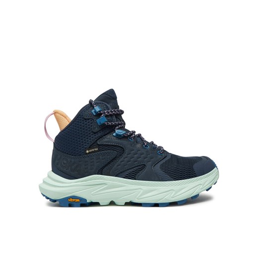 Trekkingi Hoka Anacapa 2 Mid GTX GORE-TEX 1142831 Granatowy ze sklepu eobuwie.pl w kategorii Buty trekkingowe damskie - zdjęcie 182068737