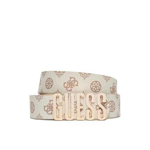 Pasek Damski Guess BW9173 P4435 Écru ze sklepu eobuwie.pl w kategorii Paski damskie - zdjęcie 182068749