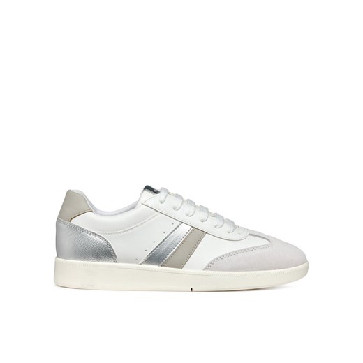 Sneakersy Geox D Meleda D55UGB 05422 C1352 Biały ze sklepu eobuwie.pl w kategorii Buty sportowe damskie - zdjęcie 182068786