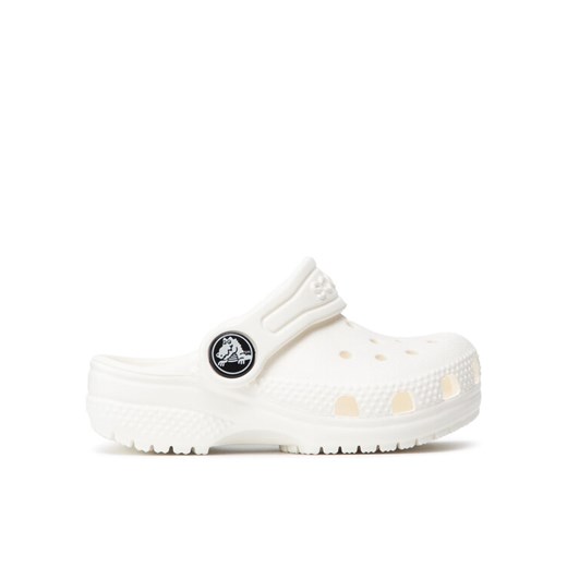 Klapki Crocs Classic Kid Clog T 206990 Biały ze sklepu eobuwie.pl w kategorii Klapki dziecięce - zdjęcie 182068817