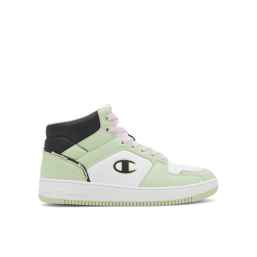 Sneakersy Champion Rebound 2.0 Mid S11471-WW026 Zielony ze sklepu eobuwie.pl w kategorii Buty sportowe damskie - zdjęcie 182068818