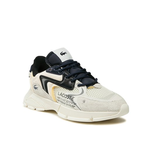 Sneakersy Lacoste L003 Neo 745SMA0001 Écru ze sklepu eobuwie.pl w kategorii Buty sportowe męskie - zdjęcie 182068905