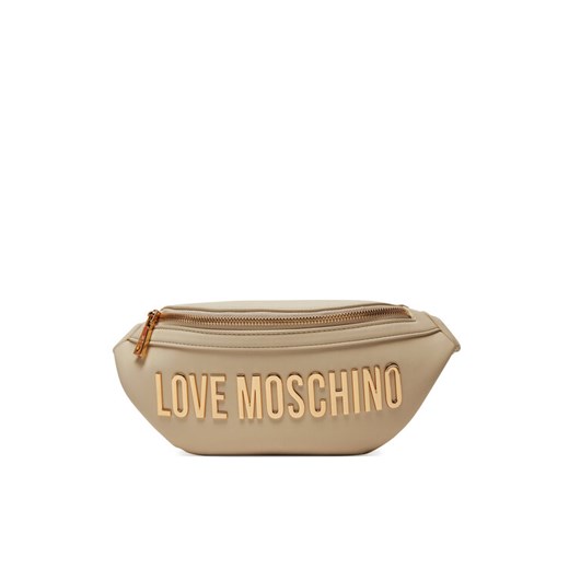 Saszetka nerka LOVE MOSCHINO JC4195PP1MKD0110 Beżowy ze sklepu eobuwie.pl w kategorii Nerki - zdjęcie 182068938