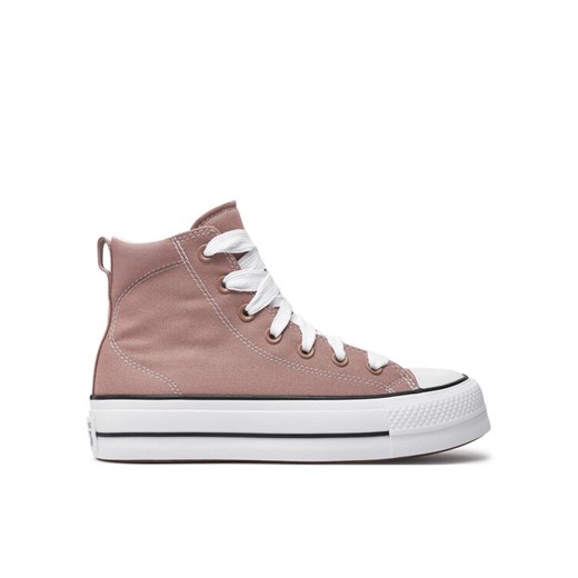 Trampki Converse Chuck Taylor All Star Padded Lift Platform A11536C Brązowy ze sklepu eobuwie.pl w kategorii Trampki damskie - zdjęcie 182068996