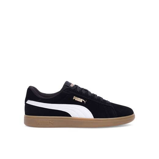 Sneakersy Puma SMASH 3.0 SD JR 39203512 Czarny ze sklepu eobuwie.pl w kategorii Trampki dziecięce - zdjęcie 182069067