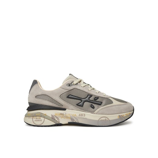 Sneakersy Premiata MOERUN VAR 7304 Szary ze sklepu eobuwie.pl w kategorii Buty sportowe męskie - zdjęcie 182069127