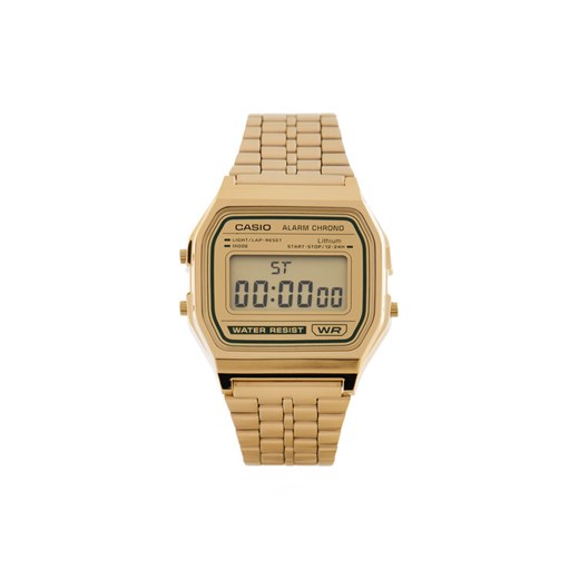 Zegarek Casio A158WEGV-9AEF Złoty ze sklepu eobuwie.pl w kategorii Zegarki - zdjęcie 182069137