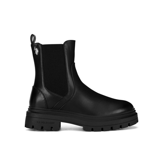 Sztyblety U.S. Polo Assn. ALICJA003W/DYT1 Czarny ze sklepu eobuwie.pl w kategorii Botki - zdjęcie 182069178