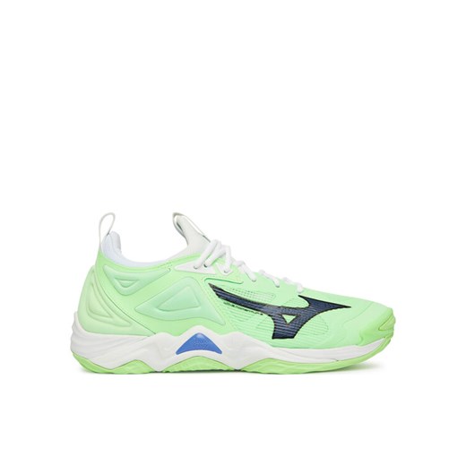 Buty halowe Mizuno Wave Momentum 3 V1GA2312 Zielony ze sklepu eobuwie.pl w kategorii Buty sportowe męskie - zdjęcie 182069196