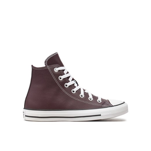 Trampki Converse Chuck Taylor All Star Faux Leather A08639C Brązowy ze sklepu eobuwie.pl w kategorii Trampki damskie - zdjęcie 182069238