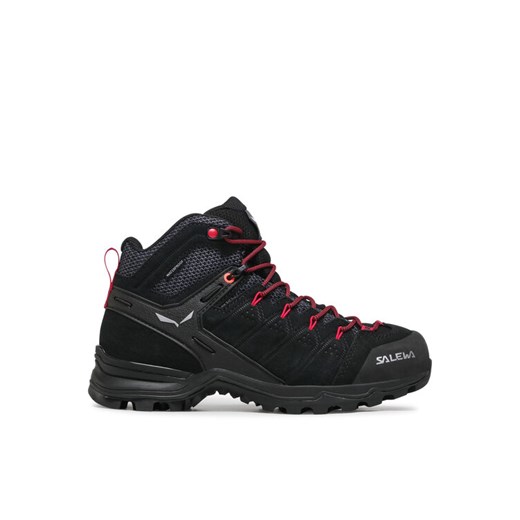 Trekkingi Salewa Ws Alp Mate Mid Wp 61385-0998 Czarny ze sklepu eobuwie.pl w kategorii Buty trekkingowe damskie - zdjęcie 182069249