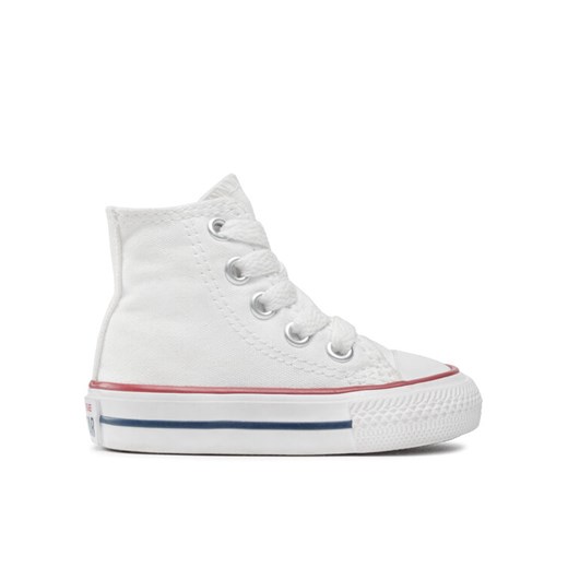 Trampki Converse Chuck Taylor All Star Hi 7J253C Biały ze sklepu eobuwie.pl w kategorii Trampki dziecięce - zdjęcie 182069308