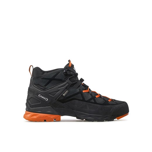 Trekkingi Aku Rock Dfs Mid Gtx GORE-TEX 718 Czarny ze sklepu eobuwie.pl w kategorii Buty trekkingowe męskie - zdjęcie 182069559