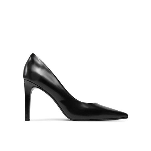 Szpilki Calvin Klein Heel Pump 90 - Brush L HW0HW02263 Czarny ze sklepu eobuwie.pl w kategorii Czółenka - zdjęcie 182069565