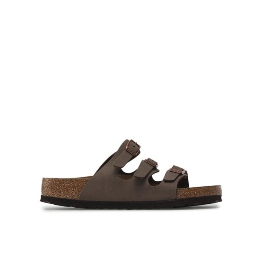 Klapki Birkenstock Florida 0053881 Brązowy ze sklepu eobuwie.pl w kategorii Klapki damskie - zdjęcie 182069648