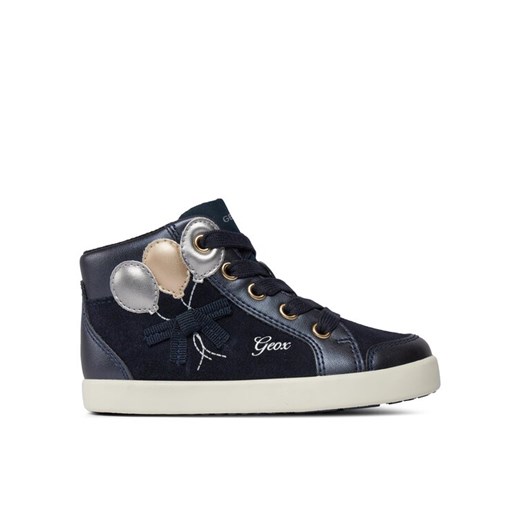Sneakersy Geox B Kilwi Girl B36D5B 022NF C4P1W S Granatowy ze sklepu eobuwie.pl w kategorii Trampki dziecięce - zdjęcie 182069798