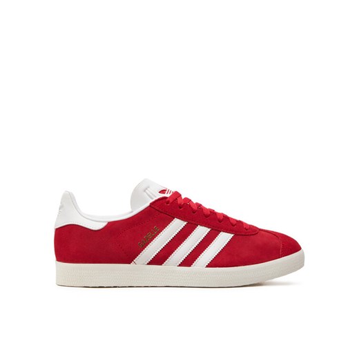 Sneakersy adidas Gazelle JI1534 Czerwony ze sklepu eobuwie.pl w kategorii Buty sportowe męskie - zdjęcie 182069847