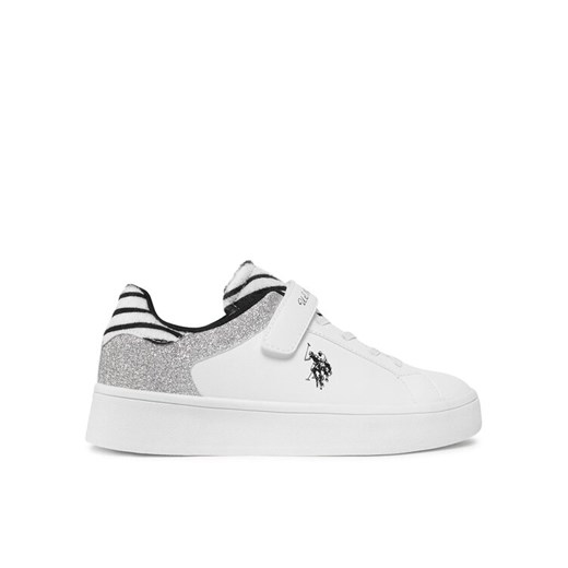 Sneakersy U.S. Polo Assn. BRYGIT001 S Biały ze sklepu eobuwie.pl w kategorii Trampki dziecięce - zdjęcie 182069898