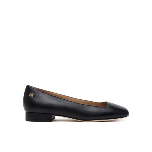 Baleriny LAUREN RALPH LAUREN Emellie 802970534001 Czarny ze sklepu eobuwie.pl w kategorii Balerinki - zdjęcie 182069925