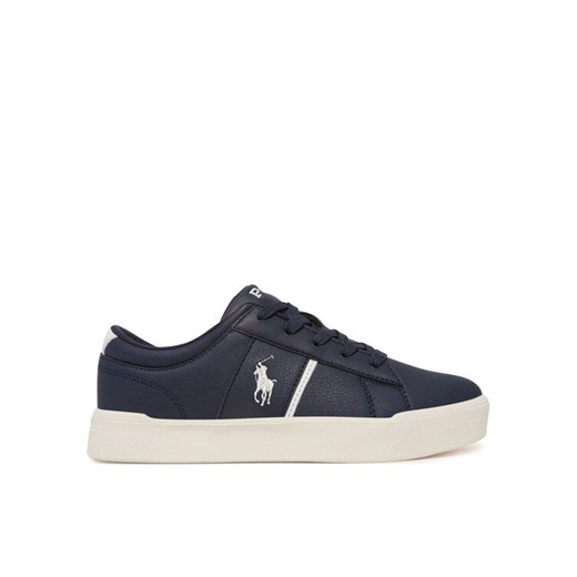 Sneakersy Polo Ralph Lauren Frazier RL01267410 Granatowy ze sklepu eobuwie.pl w kategorii Buty sportowe dziecięce - zdjęcie 182070016