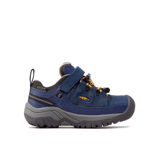 Trekkingi Keen Targhee Low Wp 1026290 Granatowy ze sklepu eobuwie.pl w kategorii Buty trekkingowe dziecięce - zdjęcie 182070026