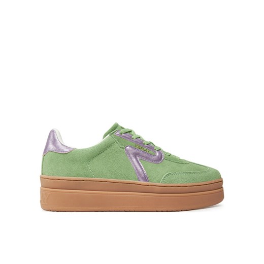 Sneakersy REPLAY GWZ6O .000.C0004L Zielony ze sklepu eobuwie.pl w kategorii Buty sportowe damskie - zdjęcie 182070136