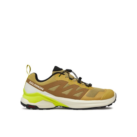 Buty do biegania Salomon X-Adventure L47451300 Khaki ze sklepu eobuwie.pl w kategorii Buty sportowe męskie - zdjęcie 182070248