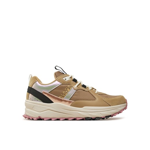 Sneakersy Napapijri NP0A4IKN Beżowy ze sklepu eobuwie.pl w kategorii Buty sportowe damskie - zdjęcie 182070277