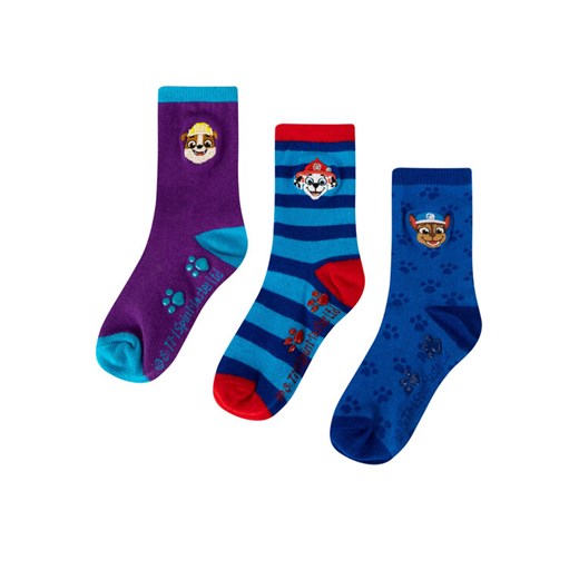 Zestaw 2 par wysokich skarpet dziecięcych Paw Patrol ACCCS-SS24-511PAW Niebieski ze sklepu eobuwie.pl w kategorii Skarpetki dziecięce - zdjęcie 182070279