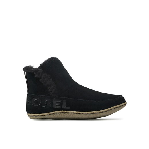 Botki Sorel Nakiska™ NL3389-011 Czarny ze sklepu eobuwie.pl w kategorii Botki - zdjęcie 182070307