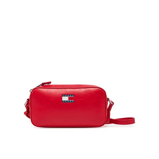Torebka Tommy Jeans Tjw Ess Must Convertible Camera AW0AW17290 Czerwony ze sklepu eobuwie.pl w kategorii Listonoszki - zdjęcie 182070526